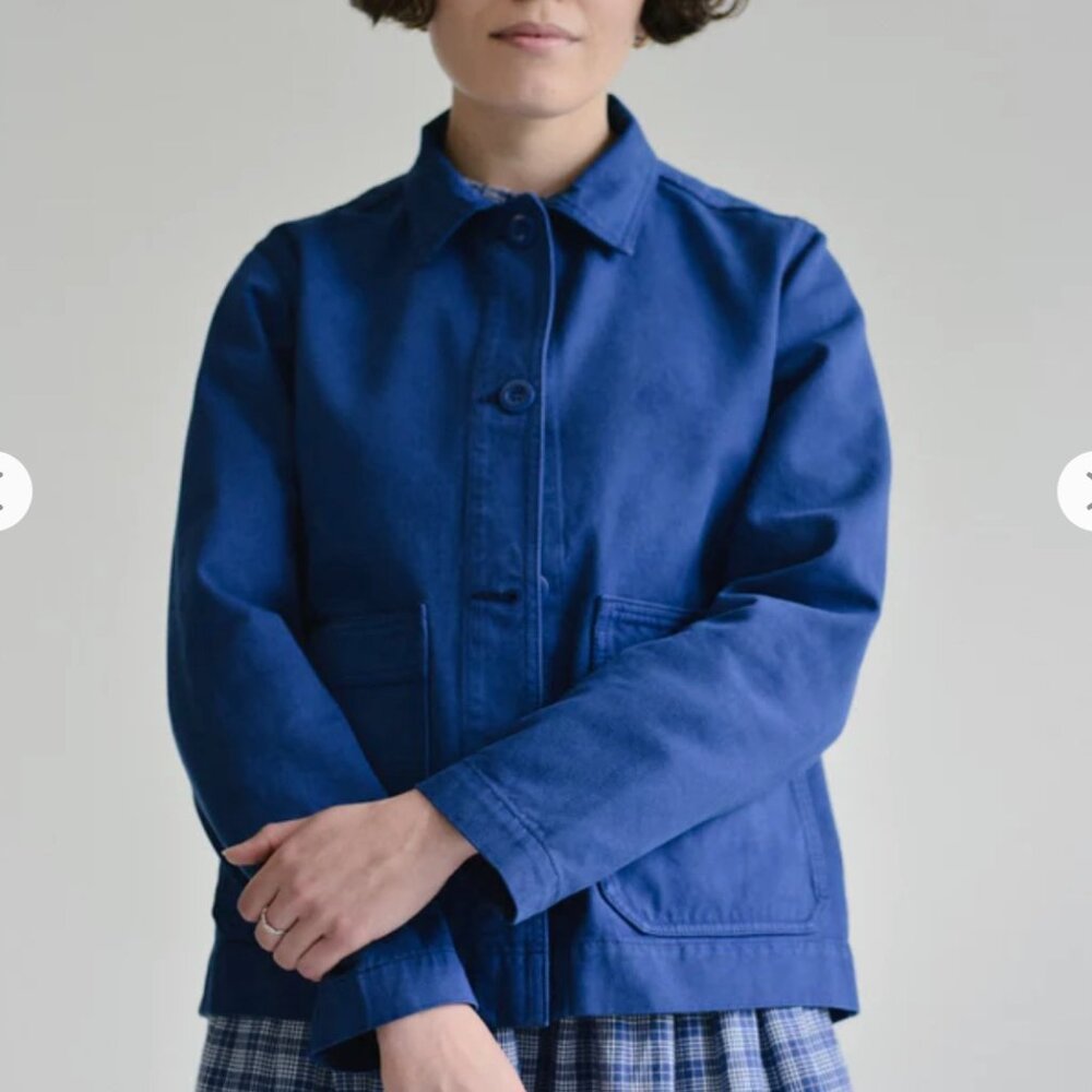 NWT Paynter Five Year Chore Jacket WOMEN'S BATCH NO.18 - BILLS BLUE XS - Picture 2 of 11